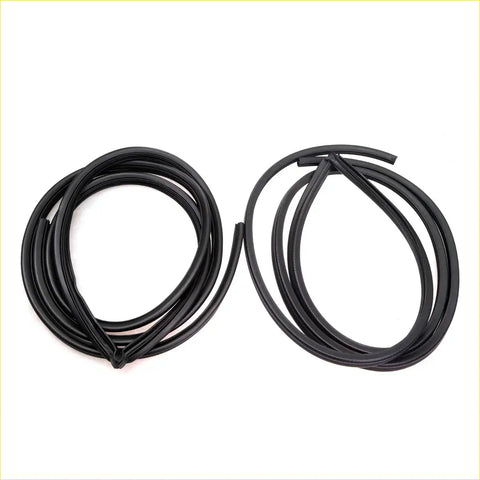 Black rubber weather stripping seals for nissan datsun fairlady z 260z 280z 2+2 door weatherstrip set