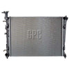 Doowon Engine Cooling Radiator Aluminium/Plastic