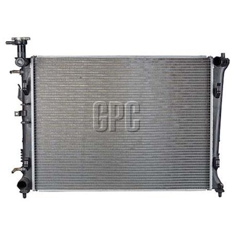 Doowon Engine Cooling Radiator Aluminium/Plastic