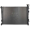 Doowon Engine Cooling Radiator Aluminium/Plastic