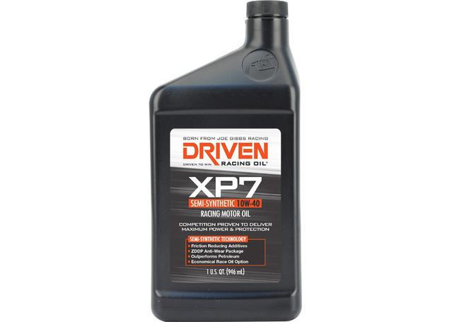 Driven XP7 10W-40 Semi-Synthetic Racing Oil 946ml JGR01706