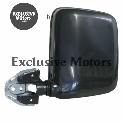 Nissan Navara D21 Black Right-Hand Manual Mirror (1986-1996)