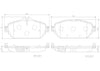 Brembo Brake Pad Set P50118N