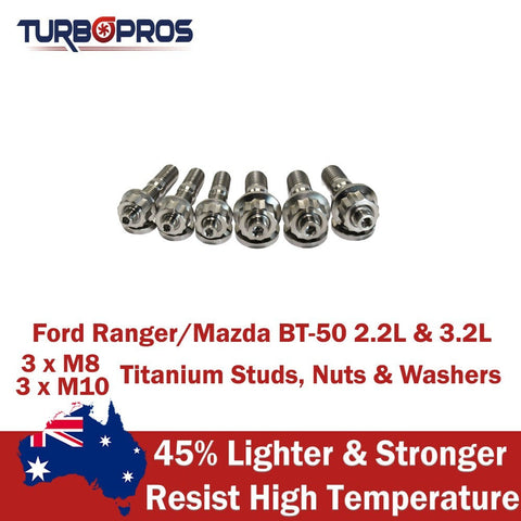 Ford Ranger / Mazda BT-50 2.2L Titanium Turbo Charger Stud Kit