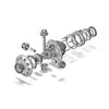 LTG 4X4 Electric Diff Locker Front fits Ram 2500 1994-02