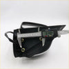 Black plastic electric door mirror housing with metallic fasteners and caliper for Toyota Hilux 2005-2012 back side