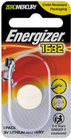 Energizer Coin Battery Lithium 3V CR1632 1 Pack ECR1632BS1