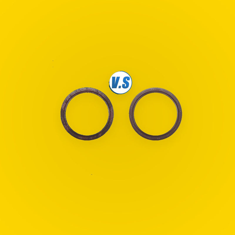 Engine Crankshaft Oil Seal for Toyota 4Runner 2003-2019 (2 x Rubber Seals)