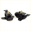 Black rubber mounted engine mounts with brass bolts and metal brackets for toyota hilux 2wd 4wd sr5 2004-2011