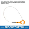 Orange-handled stainless steel engine oil dipstick for toyota 4runner 6 cyl 3.4l 1996-2002 with curved rod and loop grip
