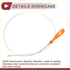 Orange-handled stainless steel engine oil dipstick with corrosion-resistant shaft for Toyota FJ Cruiser 6 cyl 4.0L 2007-2010