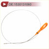 Orange-handled engine oil dipstick with metallic shaft and tip for toyota fj cruiser 6 cyl 4.0l 2007-2010