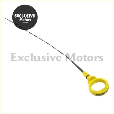 Yellow plastic handle engine oil level dipstick with black rod for Chrysler 300 2005-2008 on the side