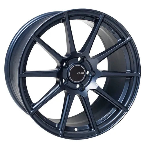 Enkei enk499-895-6535MB TS10 18x9.5 35mm Offset 5x114.3 Bolt Pattern 72.6mm Bore Dia Matte Blue Whee