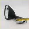 Black convex exterior fender mirror with sleek curved housing and metallic bracket for toyota hilux 1968-1983