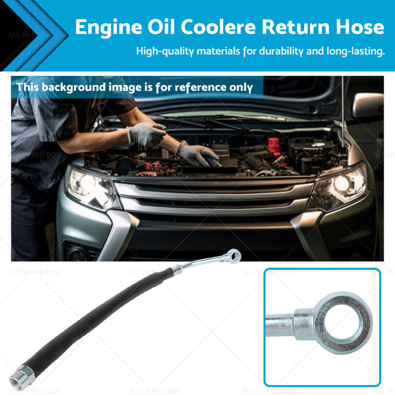 Mitsubishi Pajero 3. 0 Wagon 1991-2000 Engine Oil Cooler Return Hose Suitable