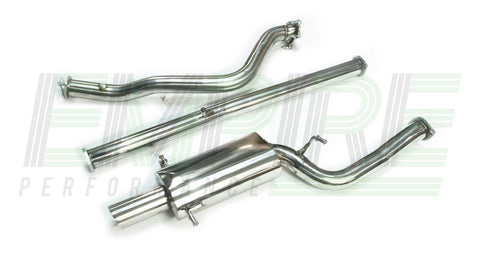 Subaru WRX & STI (1995-2007) GC8 GD - OVAL Turbo-back Exhaust (No Cat) - Image 2