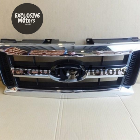 Ford Ranger Grille, Chrome Black with Chrome Molding (2009-2011)