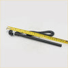 Black telescopic fender antenna with rubber grip and metal connector for mazda b2000 b2200 b2600 bravo 1985-88 1998-99 with tape