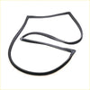 Black rubber windshield weatherstrip seal with molding for front windshield of nissan patrol safari