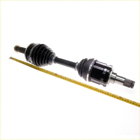 Front axle drive shaft for toyota hilux sr5 champ 2004-2016 black and silver with rubber boots on each end