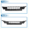 Black plastic front grille for honda accord shown on the back side in a front bonnet bumper grille for toyota rav4 le 2016-2018