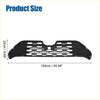 Black plastic front bonnet bumper grille with honeycomb pattern and camera hole for toyota rav4