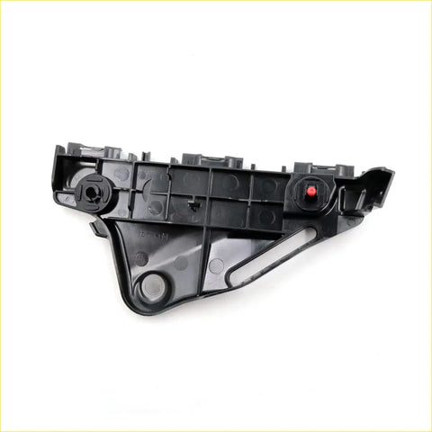 Front bumper rhs for toyota hilux revo 2015-2023 black plastic trim piece with molded contours and small red button