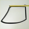 Front door glass run channel vent for nissan datsun d21 1986-1997 black rubber window seal 43 cm long