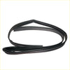 Black rubber weatherstrip seal for front door glass run on mitsubishi colt triton l200 strada
