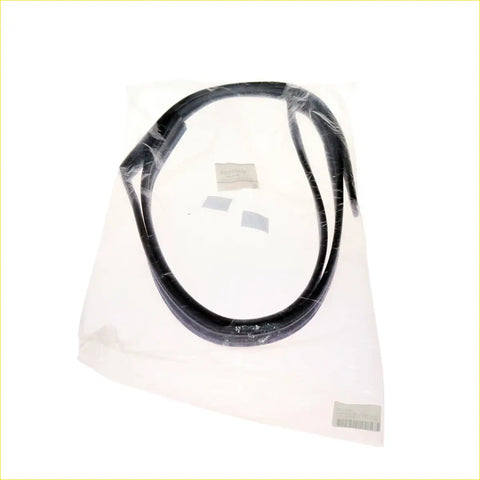 Front door glass run seal for mitsubishi colt triton l200 strada black rubber weatherstrip in clear plastic bag