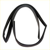 Black rubber front door glass run seal for mitsubishi colt triton l200 strada automotive window weatherstrip