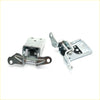 Silver metal front door hinge upper and lower with spring loaded mechanism for ford granada mercury cougar 81 82