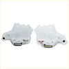 White plastic front door lock actuators with black and gold accents for toyota hilux kun15 champ 2004-2016