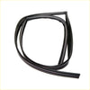 Black rubber weatherstrip seal for front door window glass fit mitsubishi triton l200 1996-2006