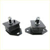 Front engine mount for toyota hilux ln80 ln85 ln90 2wd 1988-1997 black rubber with metal bolt and nut assembly
