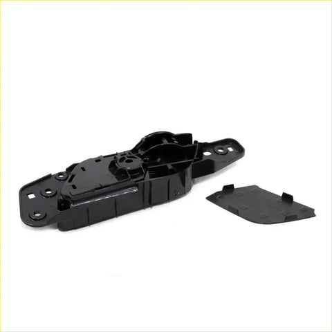 Black plastic front inside door handle mechanism with cover for rhs mazda bt50 pro up ur xtr 4wd shown from back side