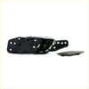 Black plastic front inside door handle rhs assembly with matching cover for mazda bt50 pro up ur xtr 4wd