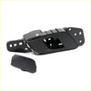 Front inside door handle rhs for mazda bt50 pro up ur xtr 4wd black plastic with sleek modern design and mounting bracket