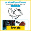 Front left abs wheel speed sensor black and silver with coiled wire harness for ford ranger pj pk 2.5l