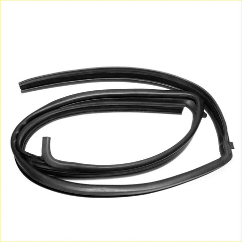 Black rubber weatherstrip seal for front left door glass run channel on toyota hilux 2004-2015