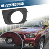 Black plastic front left fog light grille cover trim for toyota 4runner 2006-2009 showing the back side