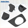 Black plastic dashboard speaker mounting bracket with circular cutout for front left fog light grille trim toyota 4runner