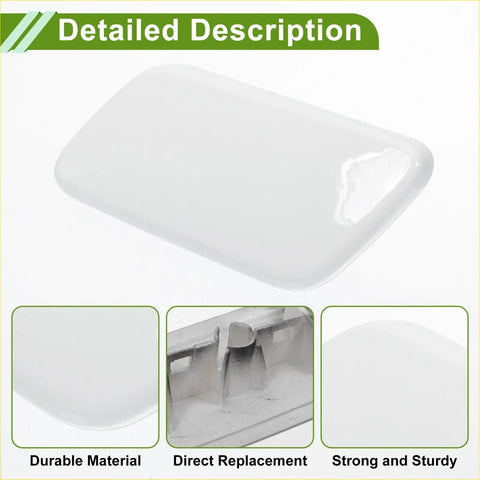 Front left washer nozzle cover for toyota land cruiser 2013-2015 white translucent phone case with rounded edges and camera cutout