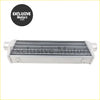 Stainless steel front mount intercooler with sleek rectangular design and dense fin array turbo intercooler od 63mm