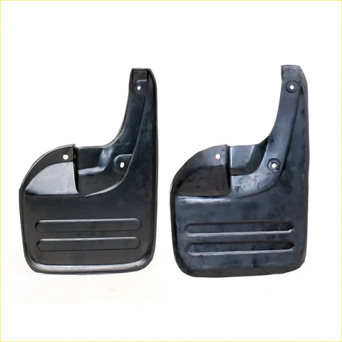 Black plastic front mudguard mud flap with textured surface and three ridges for toyota hilux sr5 kun26 2wd 2005-2009