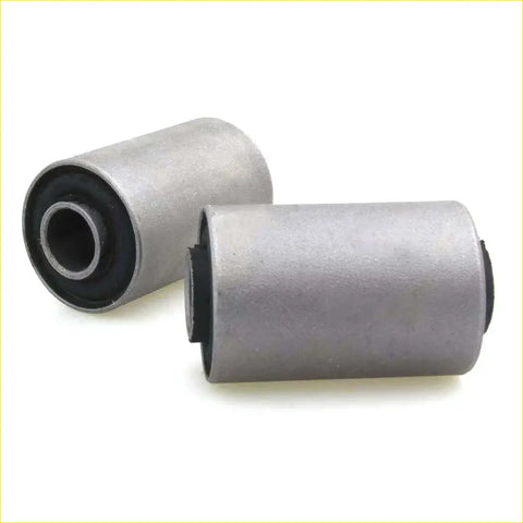 Front rear spring x2 for datsun nissan 620 1972-1979 with silver metal bushings and black rubber inserts for suspension