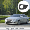 Black plastic front right fog light grill cover for toyota vios 2014-2015 perfect for replacement parts