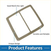 Beige rectangular light switch cover with sleek durable design for front row headlight trim bezel toyota tacoma 2016-2023