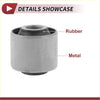 Front shock absorber bushing for toyota hilux landcruiser with gray metal and black rubber insert